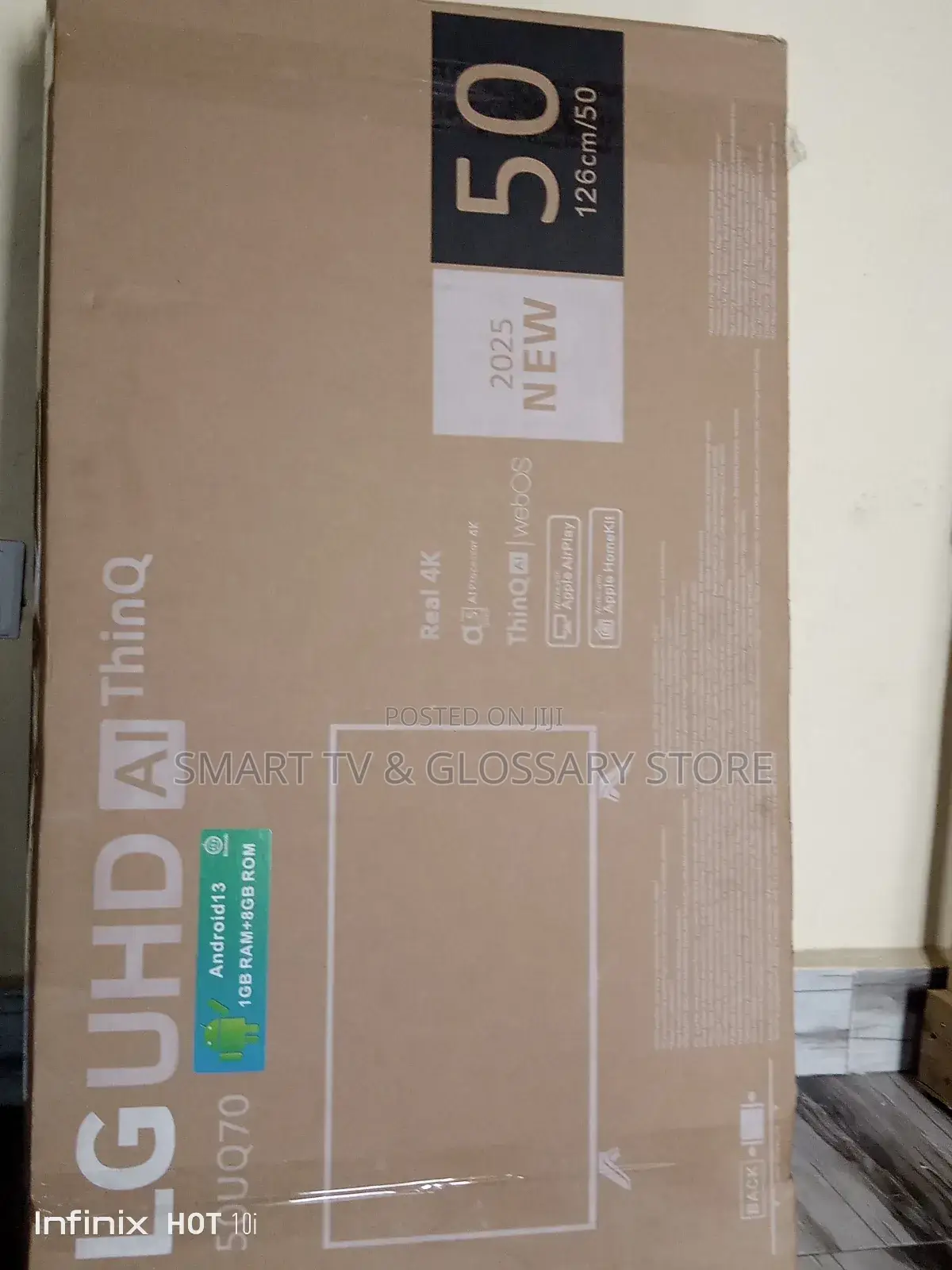 50 Inches With Connective Bluetooth $
