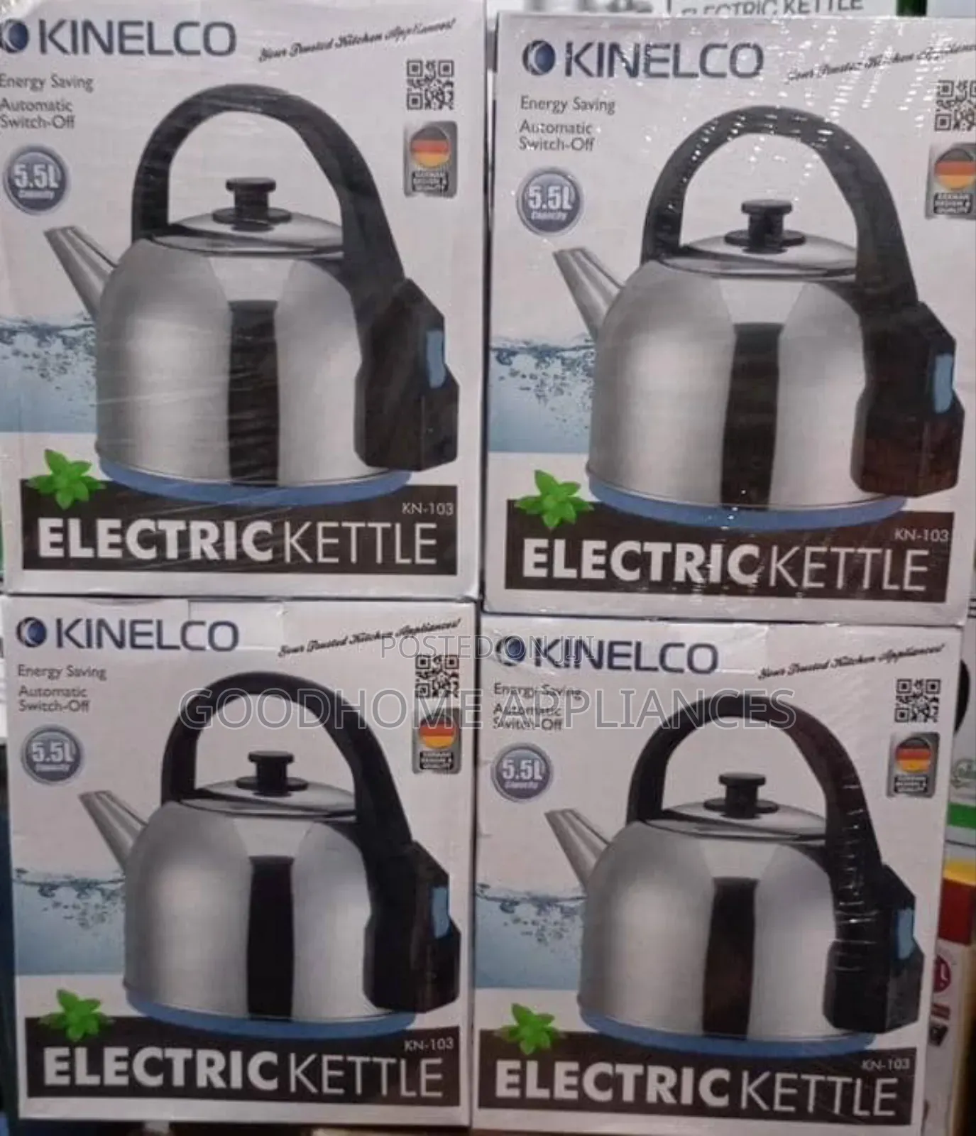 Kinelco Quality Electric Kettle 5.5l