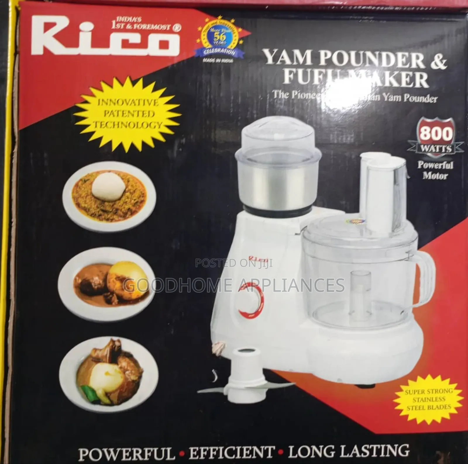 Rico Yam Pounder and Fufu Maker