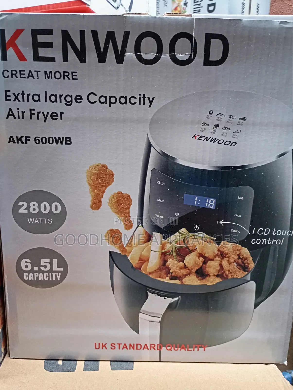 Kenwood 6.5l Healthy Air Fryer