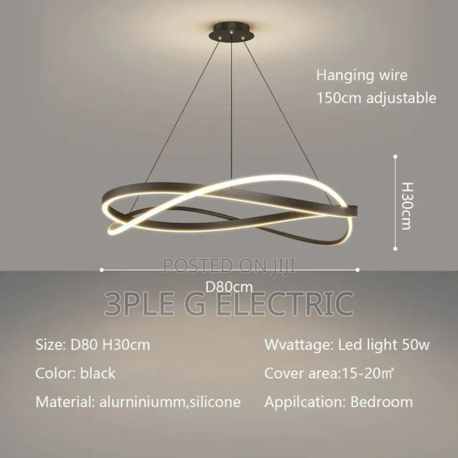 Simple Nordic Dropping Light