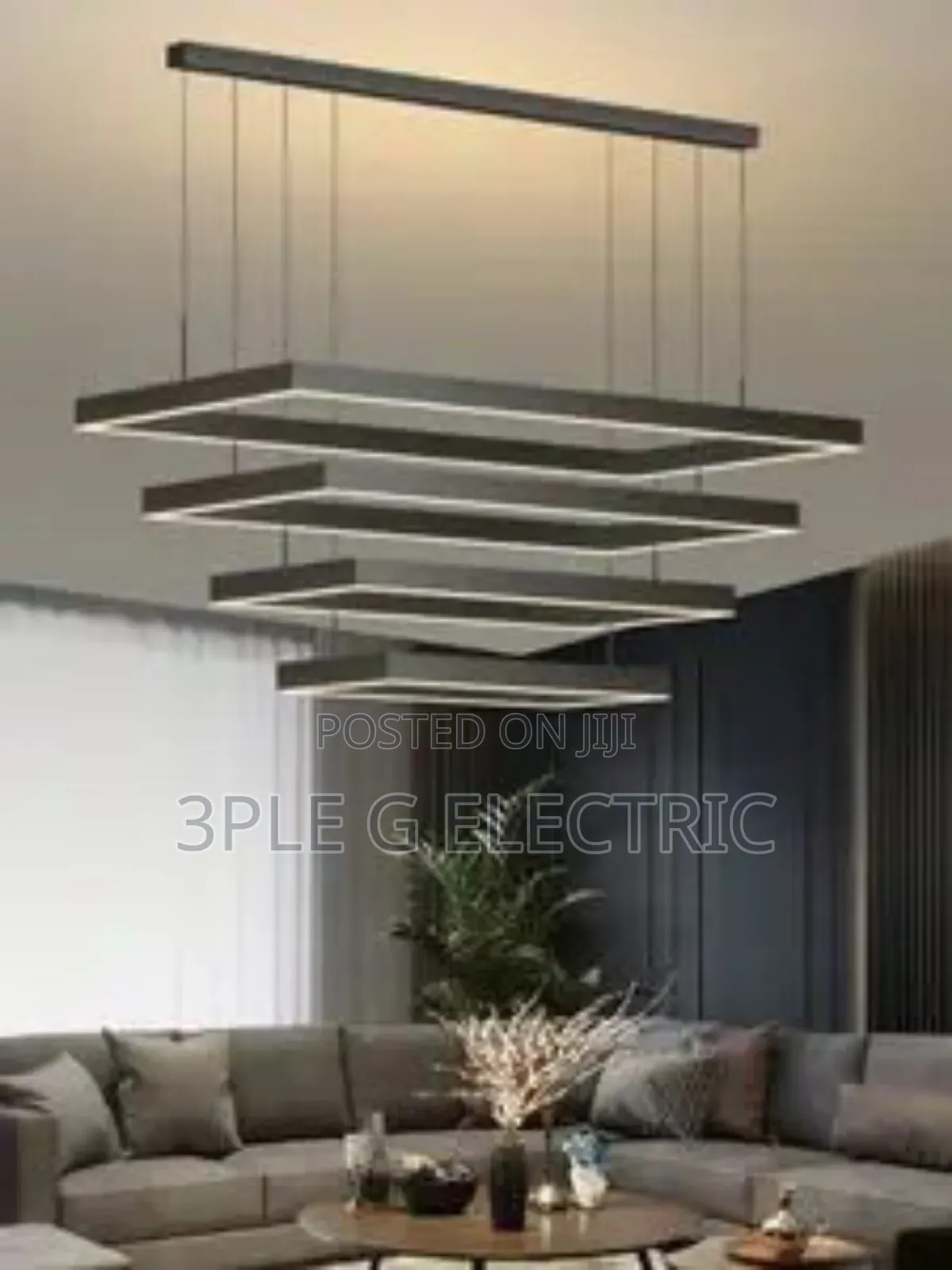 1000mm Long Rectangular Dropping Light