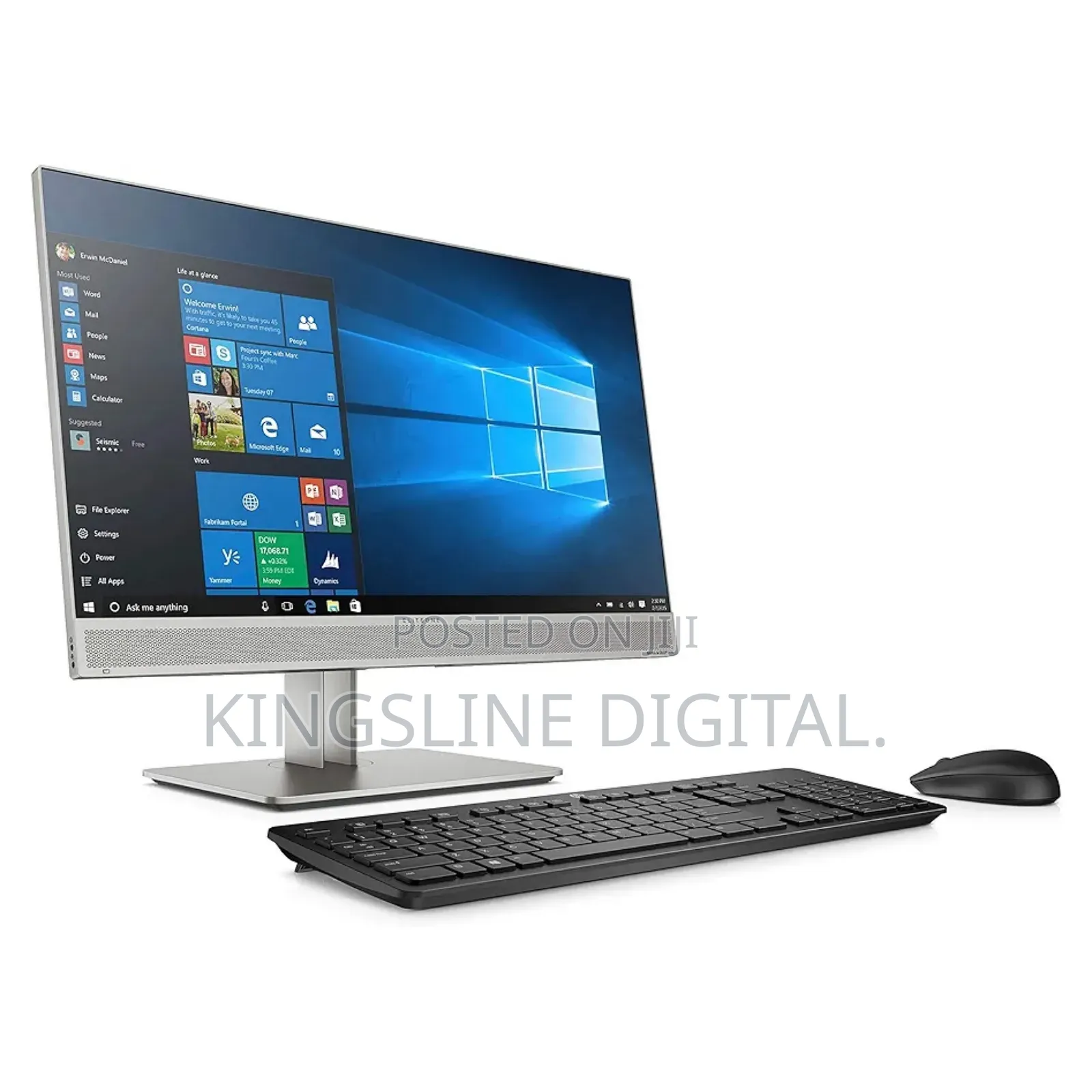 New Desktop Computer HP EliteDesk 800 G4 16GB Intel Core I5 SSD 512GB