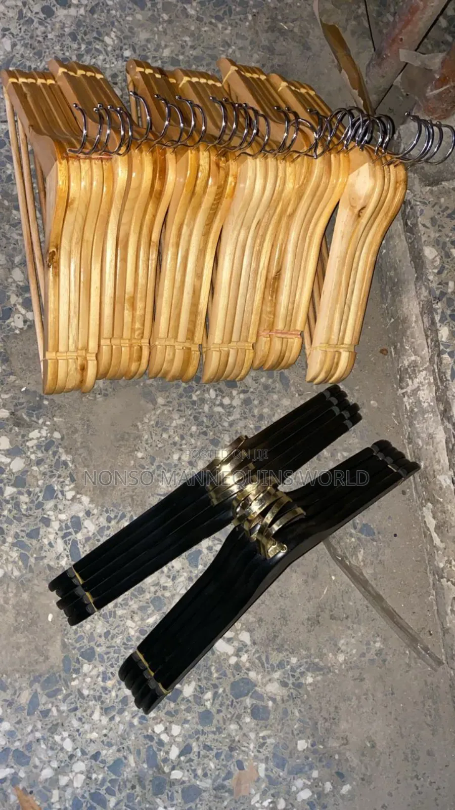 Sets Of Wooden Clothes Hangers
