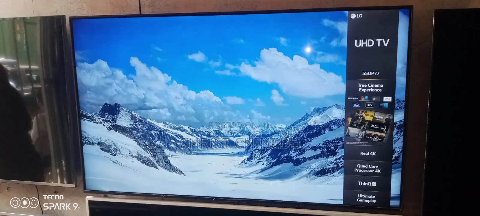 55inches Lg Smart Tv Pure Picture Quality