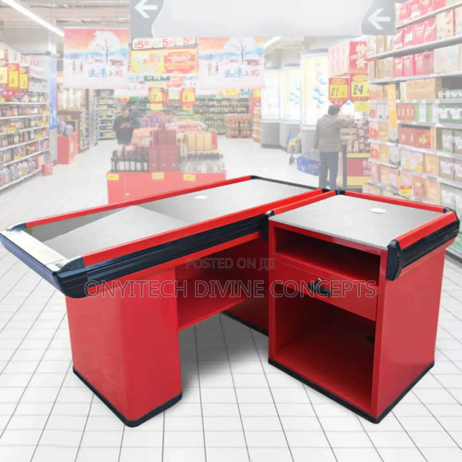 Supermarket Cash Counter