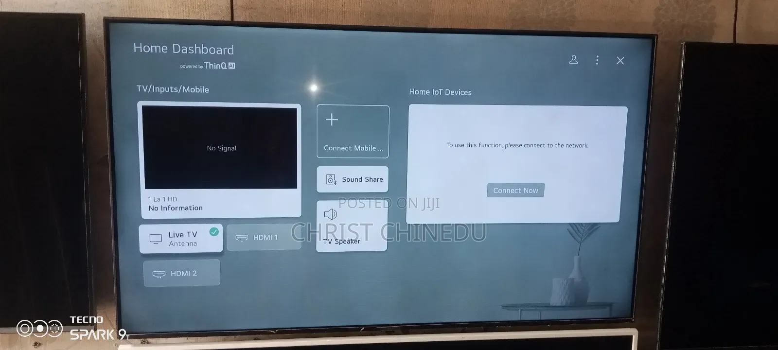 55inches Lg Smart Tv Pure Picture Quality