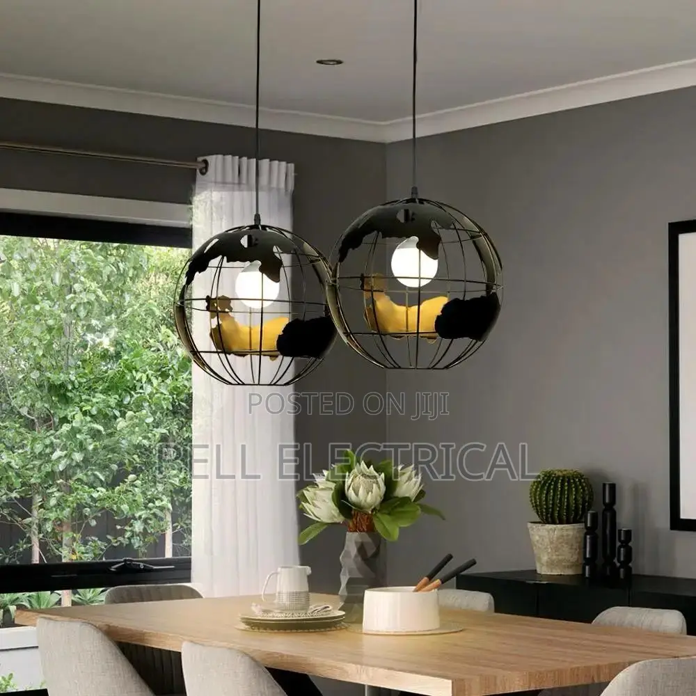 Globe-Inspired Pendant Lights