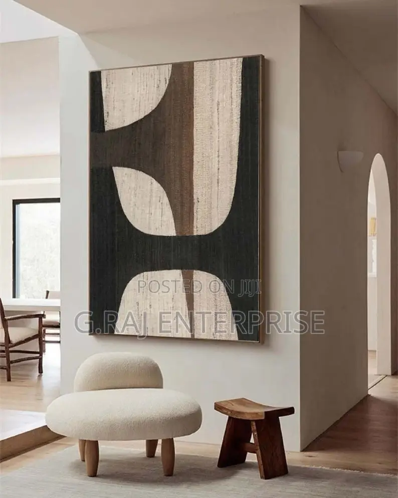 Custom Wall Art for Sitting Room in Lagos 32/60 Inches