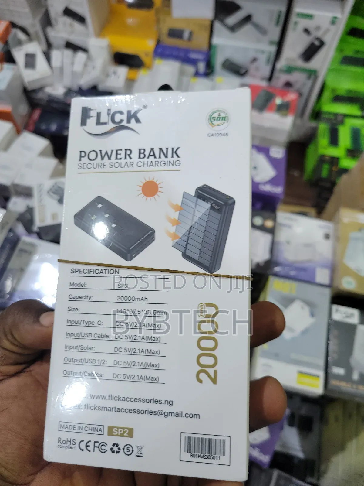 Flick Powerbank Solar