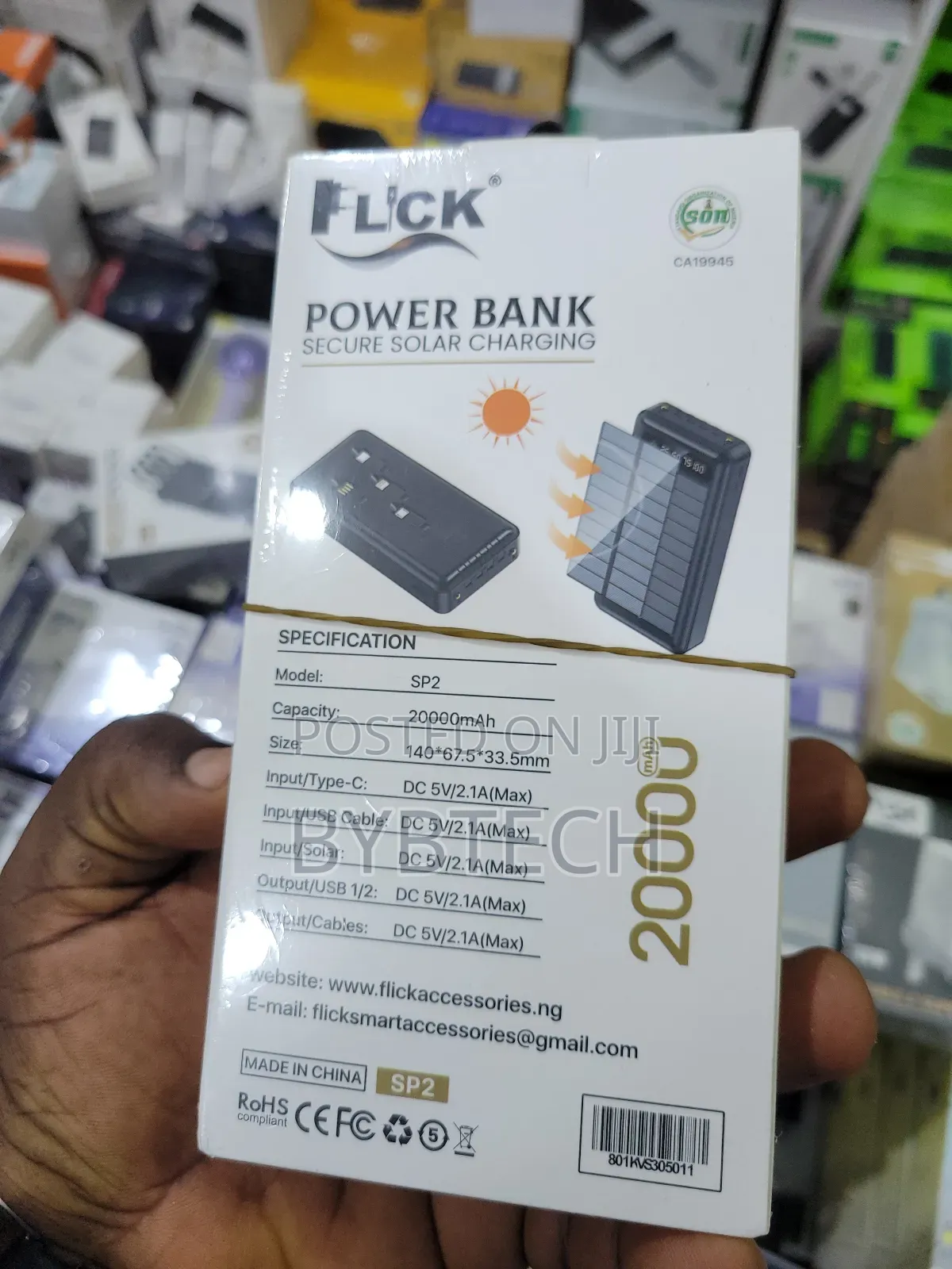 Flick Powerbank Solar