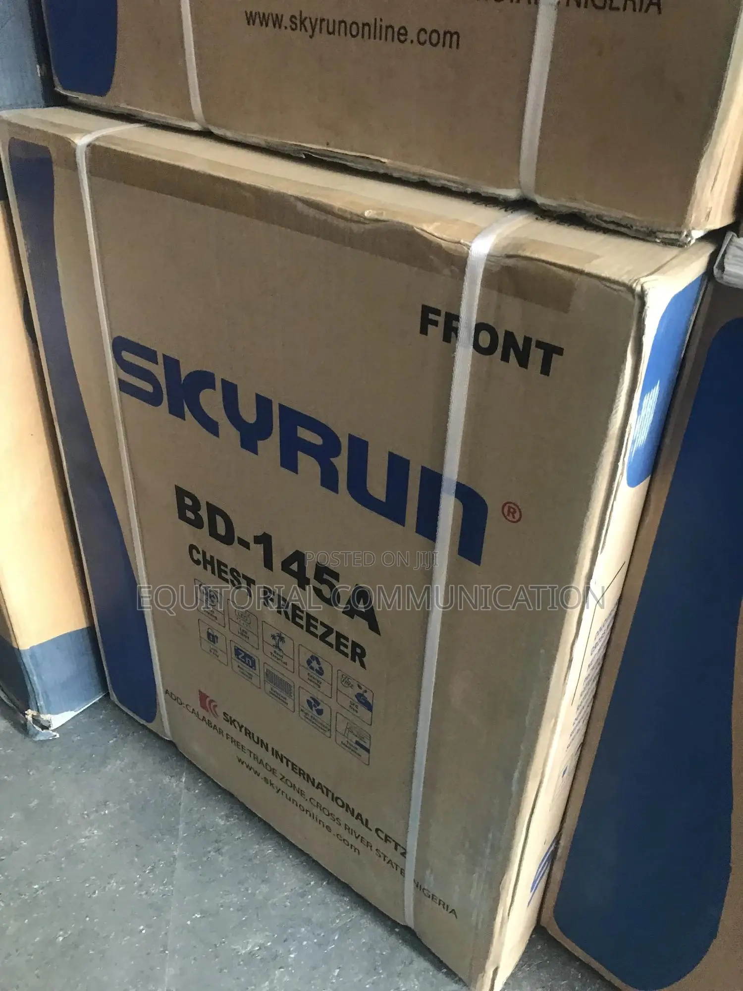 Skyrun 145l Chest Freezer / Antibacteria Coating