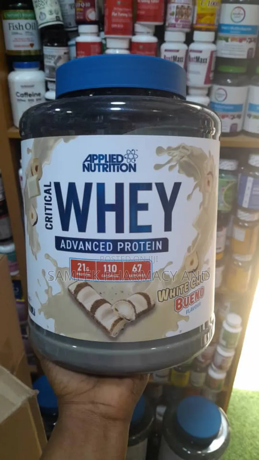Applied Nutrition Critical Whey Protein Powder-67servings