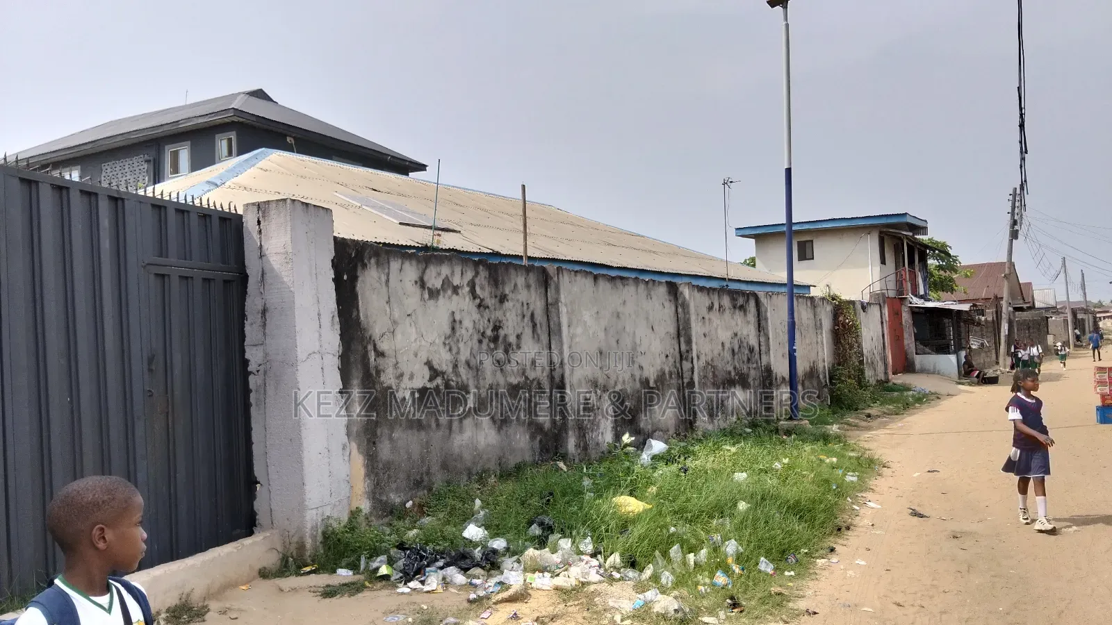 For Sale : Fenced 2 Plots at Uyo St , Off Stadium Rd , Ph