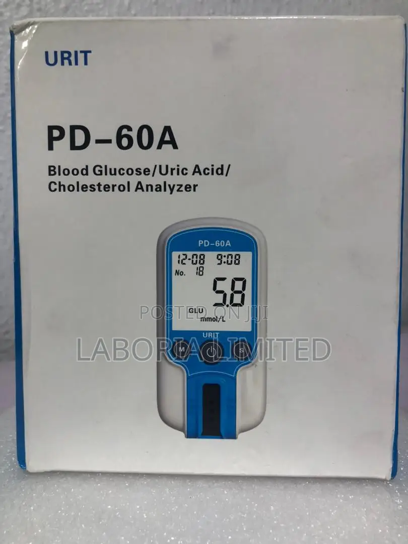 Urit Pd-60 Blood Glucose/Uric Acid/Cholesterol Meter