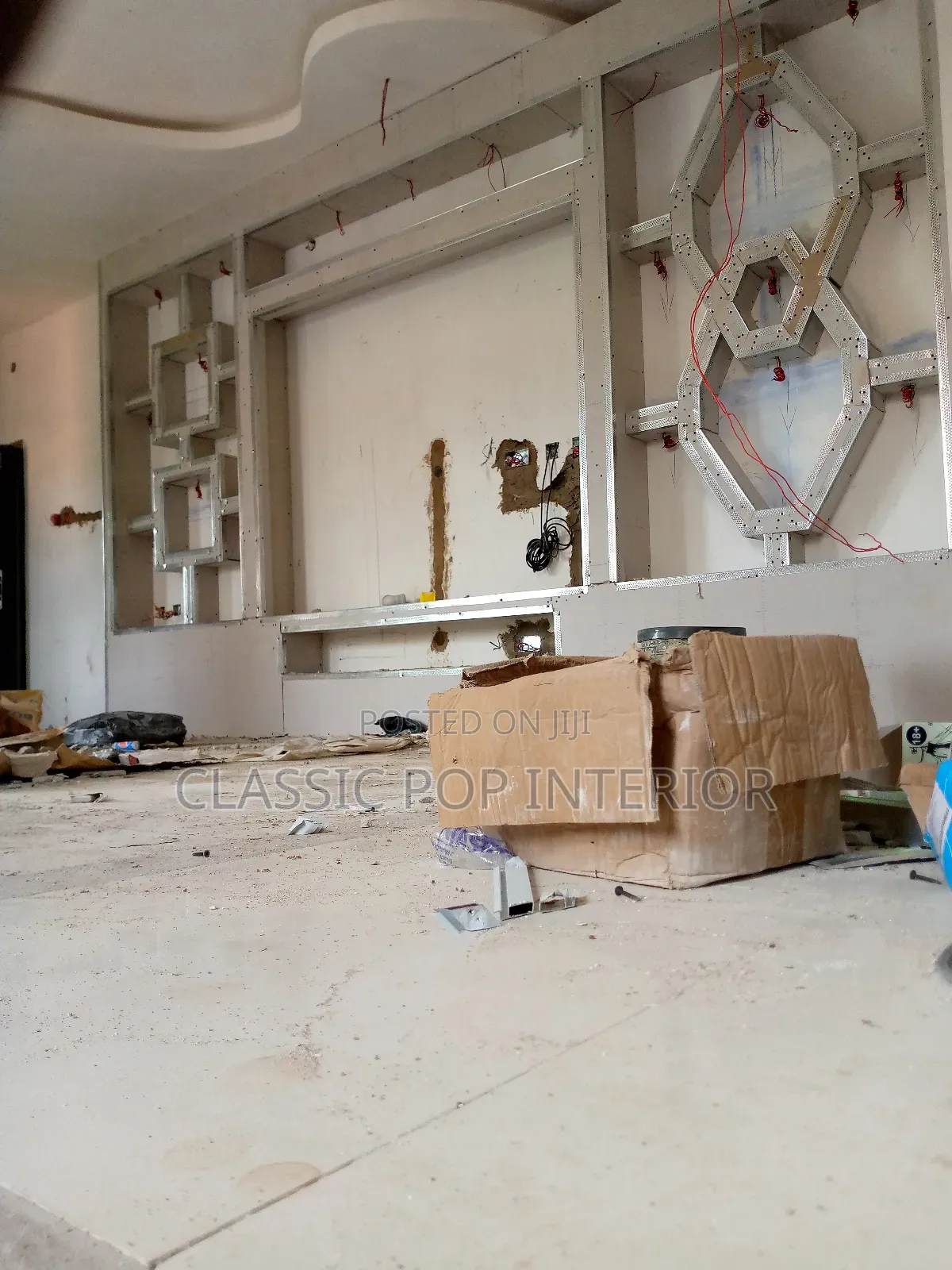 Gymsum Board and Cement Board Installation