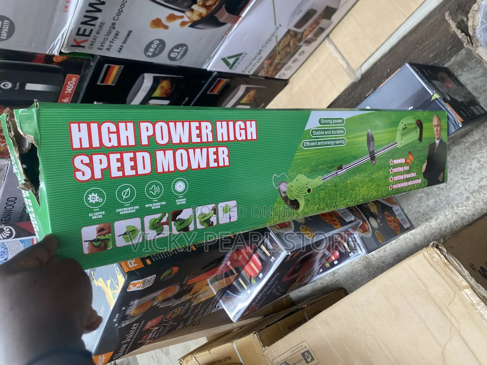 Grass Cutter With 2 Batteries