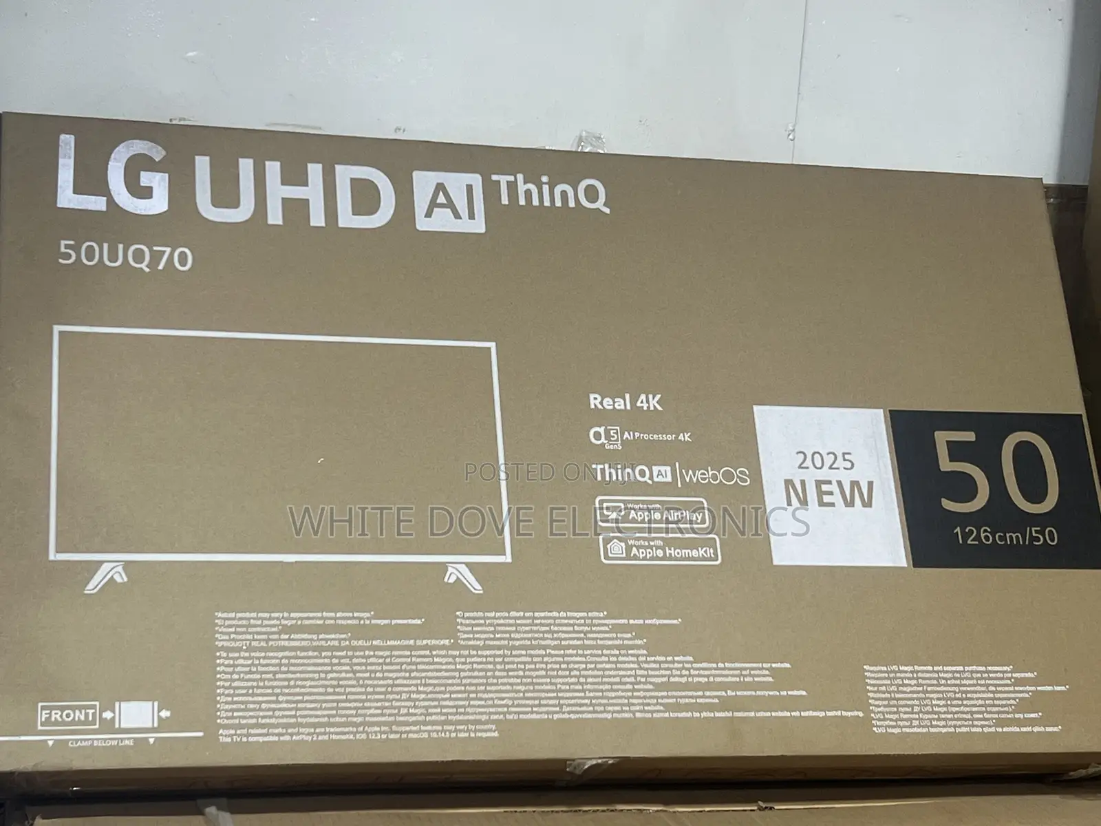 Lg Smart Tv 50inches Ai Netflix Youtube Bluetooth