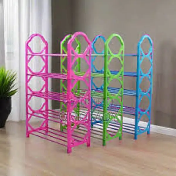 Plastic Colour Shoe Rack