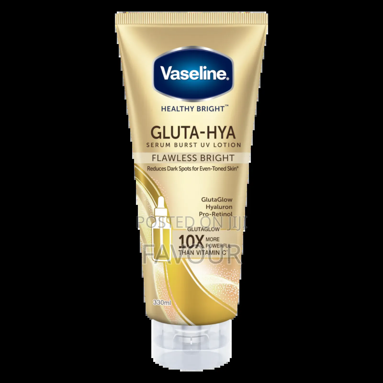 Vaseline Gluta-Hya Serum Burst Lotion Flawless Bright
