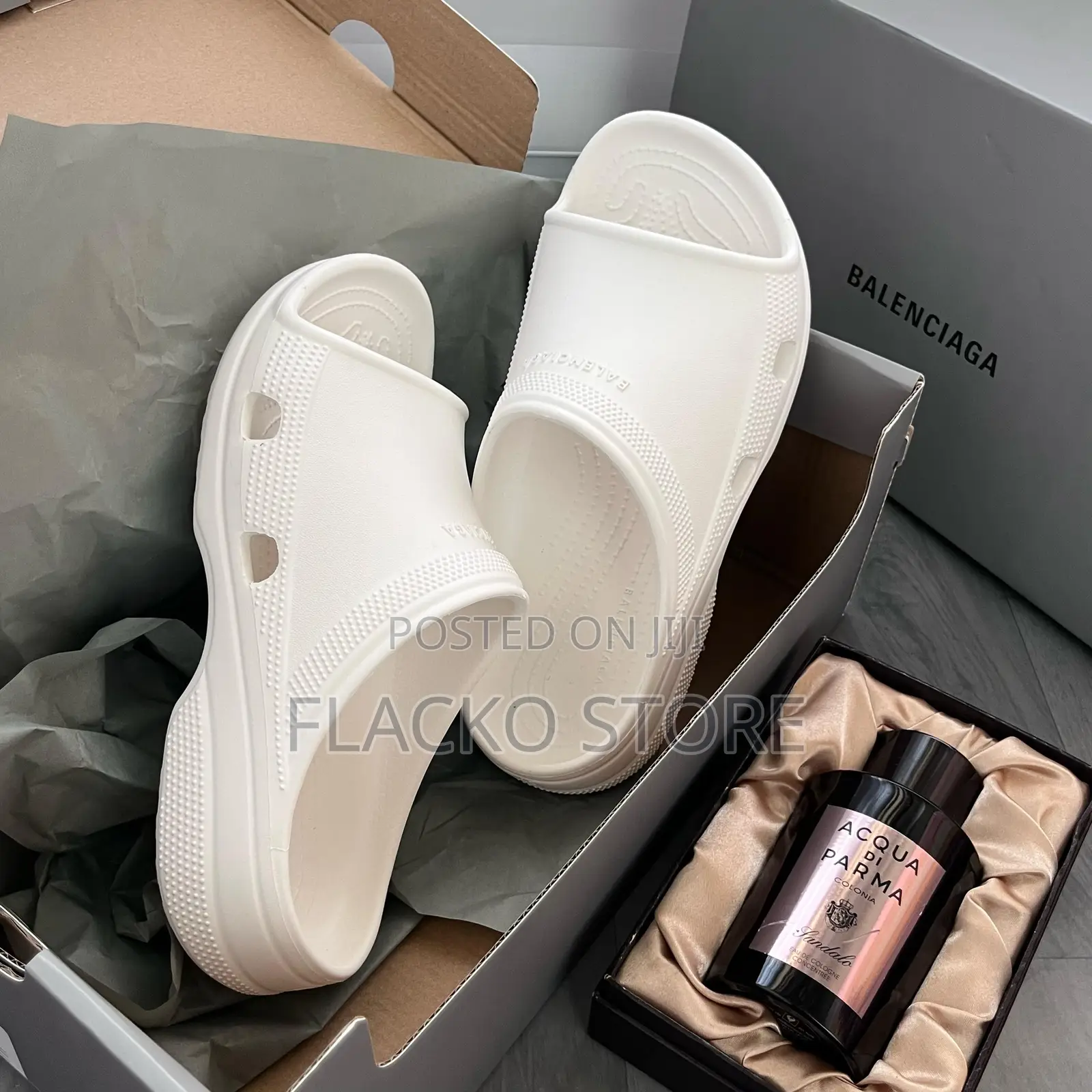 Original Balenciaga Crocs Slides