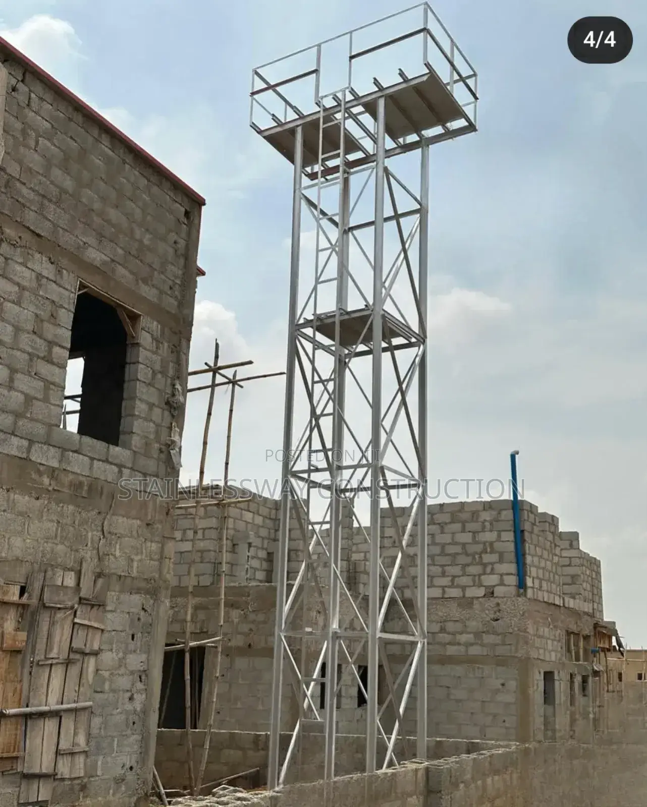40 Feet Overhead Tank At Jahi