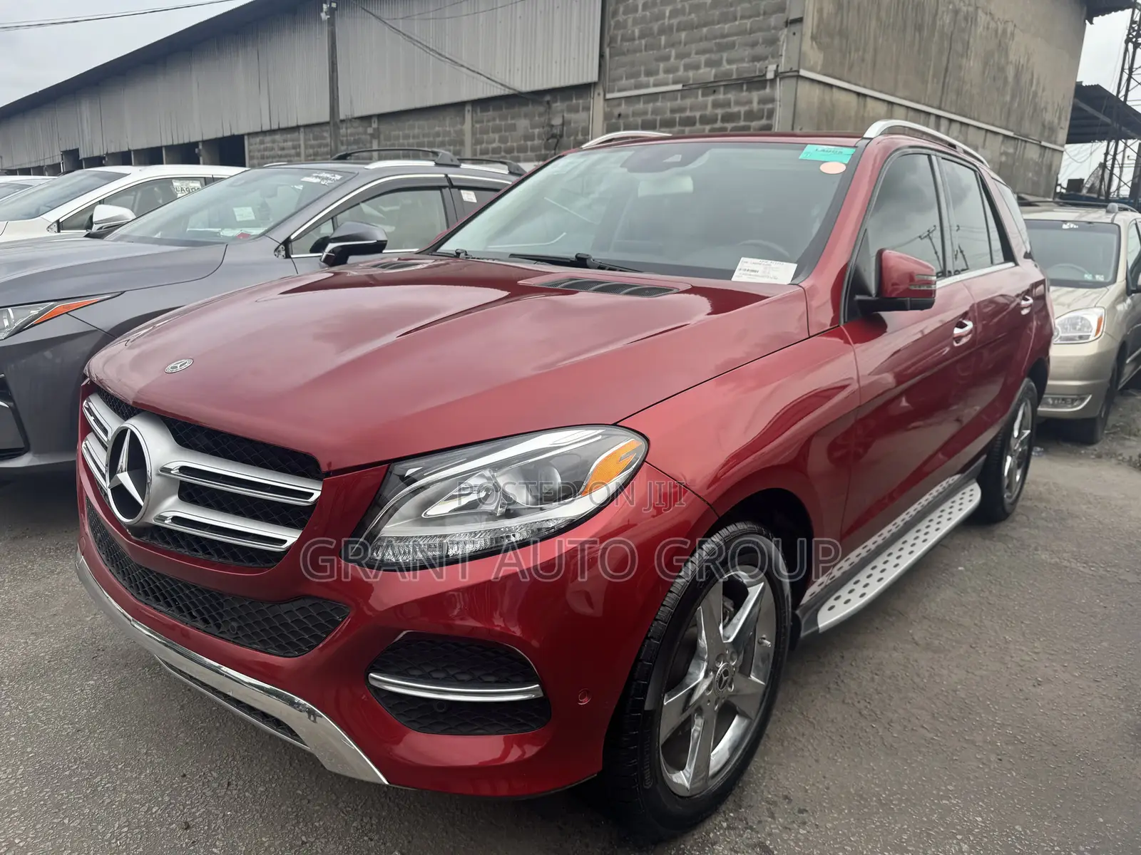 Mercedes-Benz GLE-Class GLE 350d 4MATIC 2018 Red