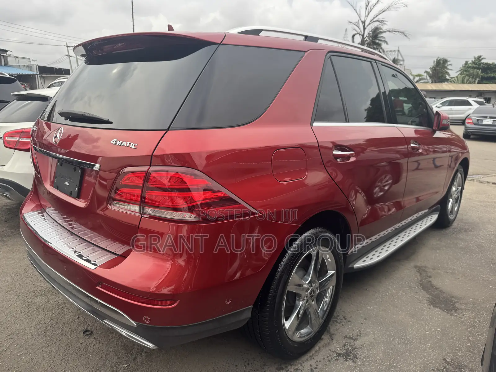 Mercedes-Benz GLE-Class GLE 350d 4MATIC 2018 Red