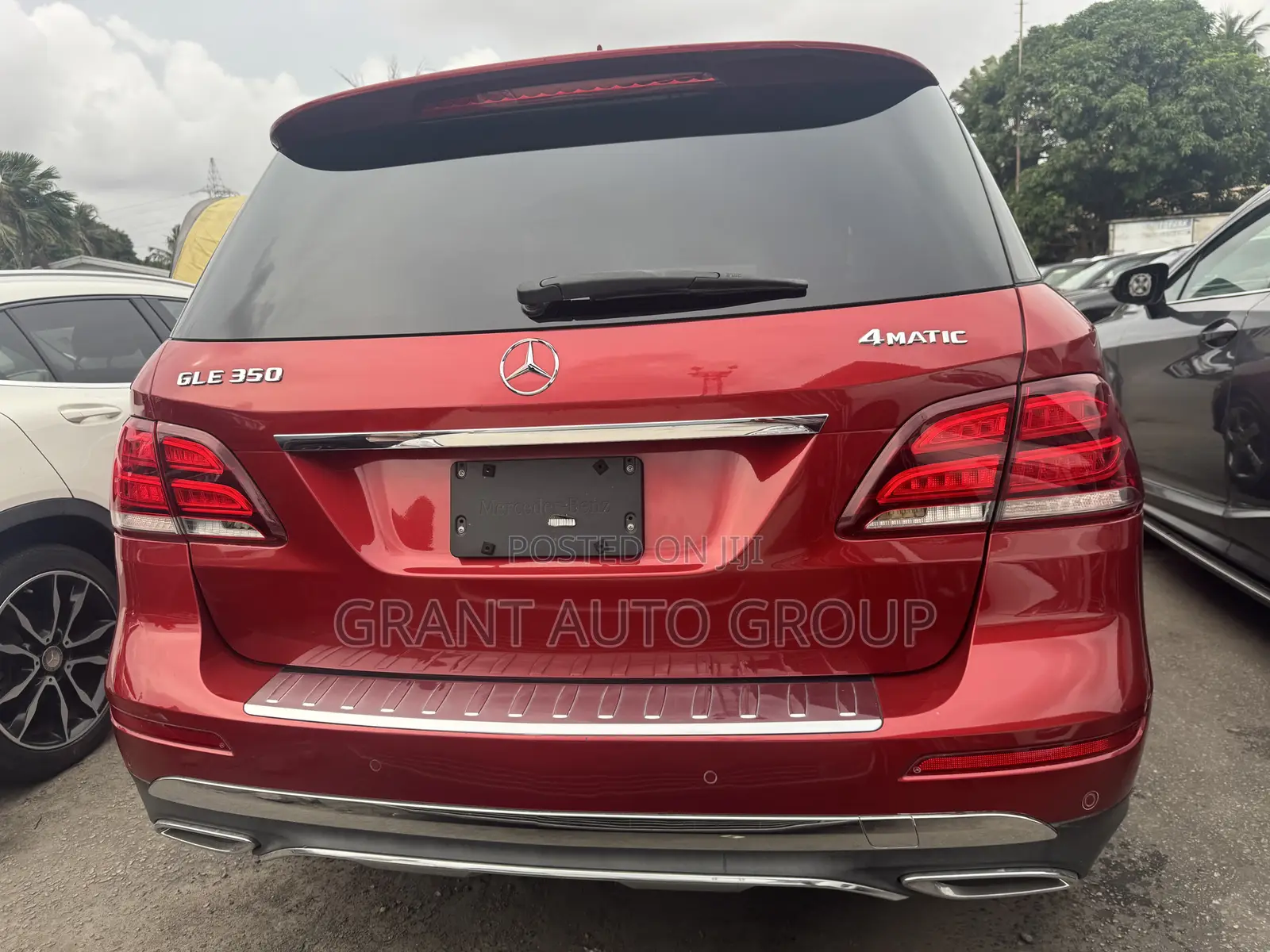 Mercedes-Benz GLE-Class GLE 350d 4MATIC 2018 Red