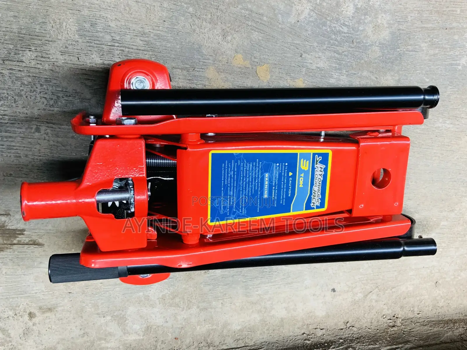 Hydraulic Floorjack 3tons( Min.140mm — Max.460mm)