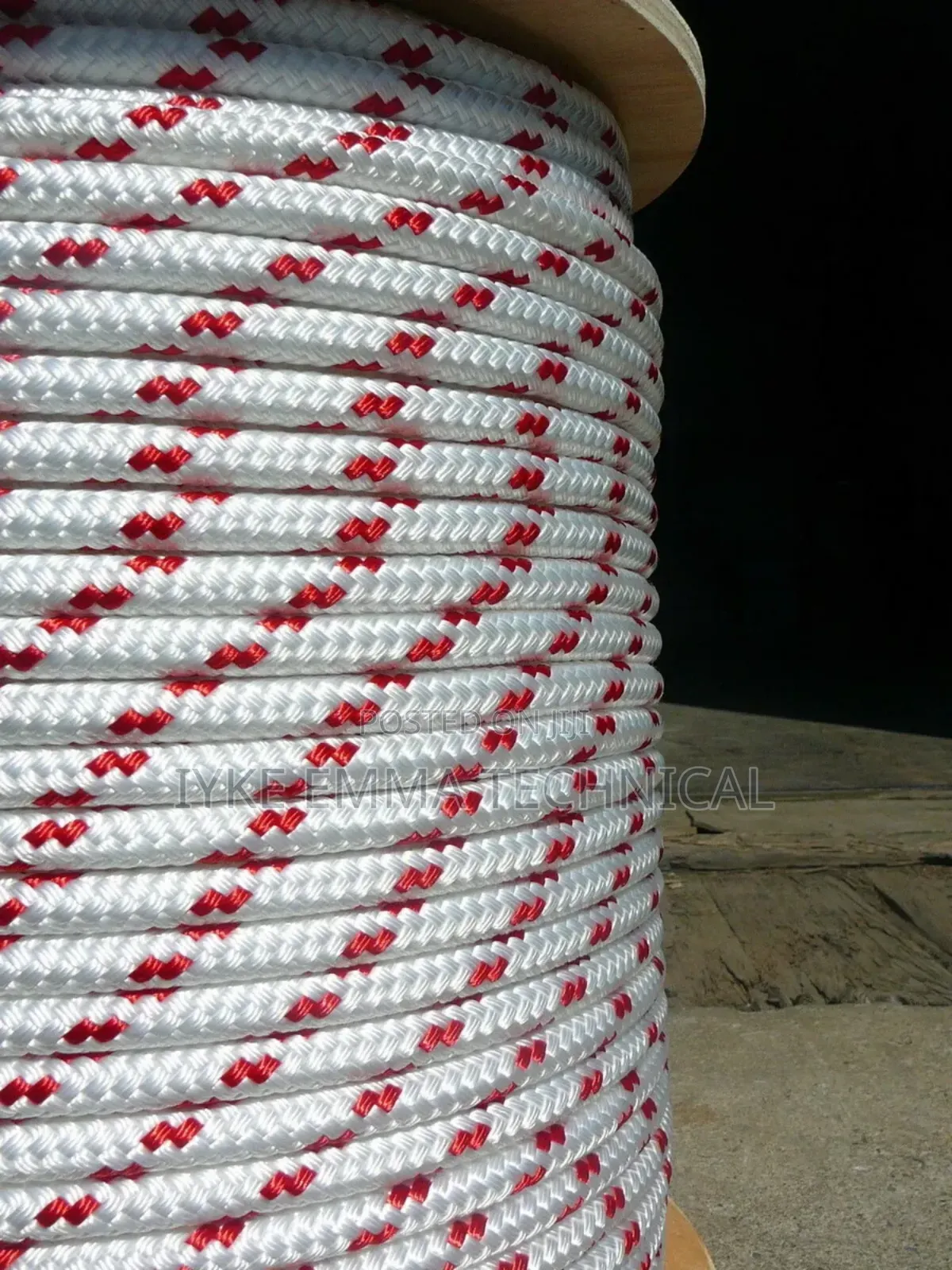 8mm X 100meters Polyester Double Braided Marine Rope