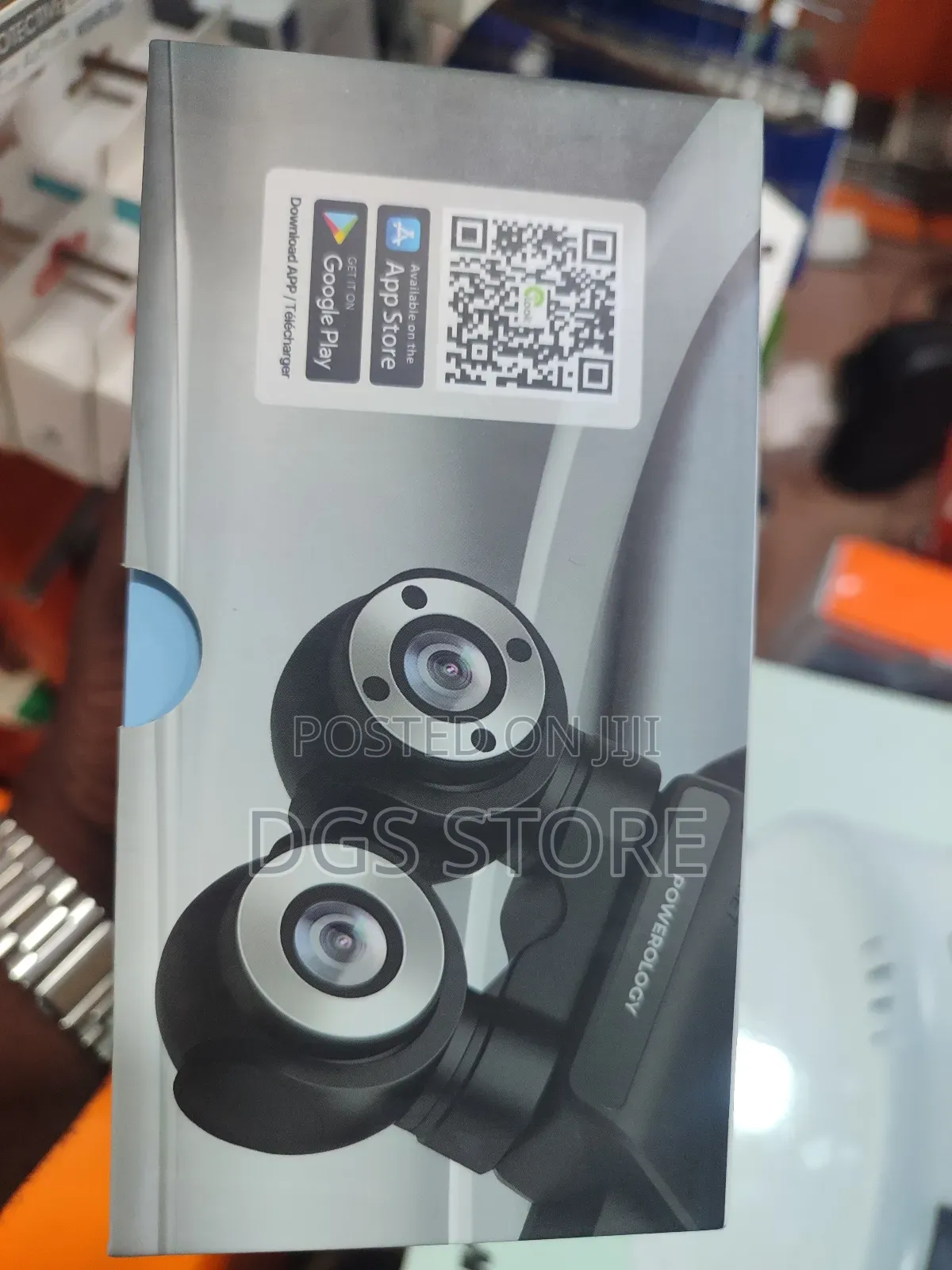 Powerology Cam108 Dual Lens Dash Camera