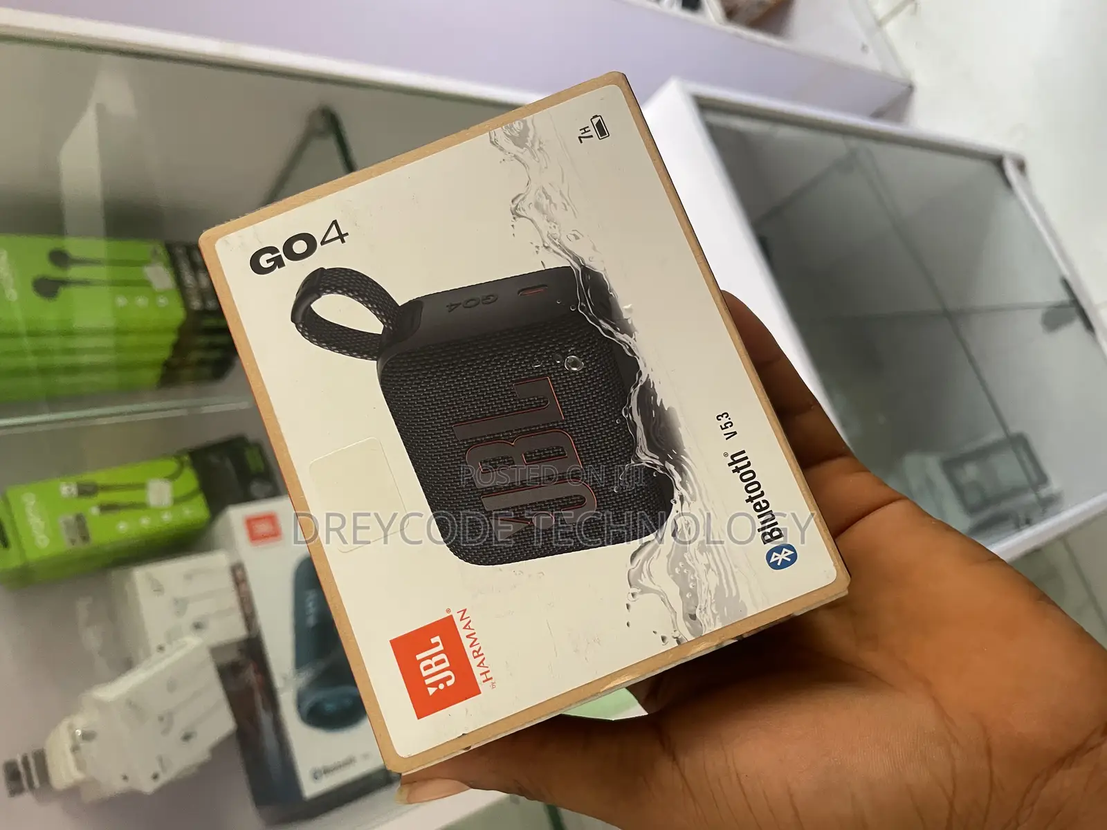 JBL Go 4 Portable Bluetooth Speaker