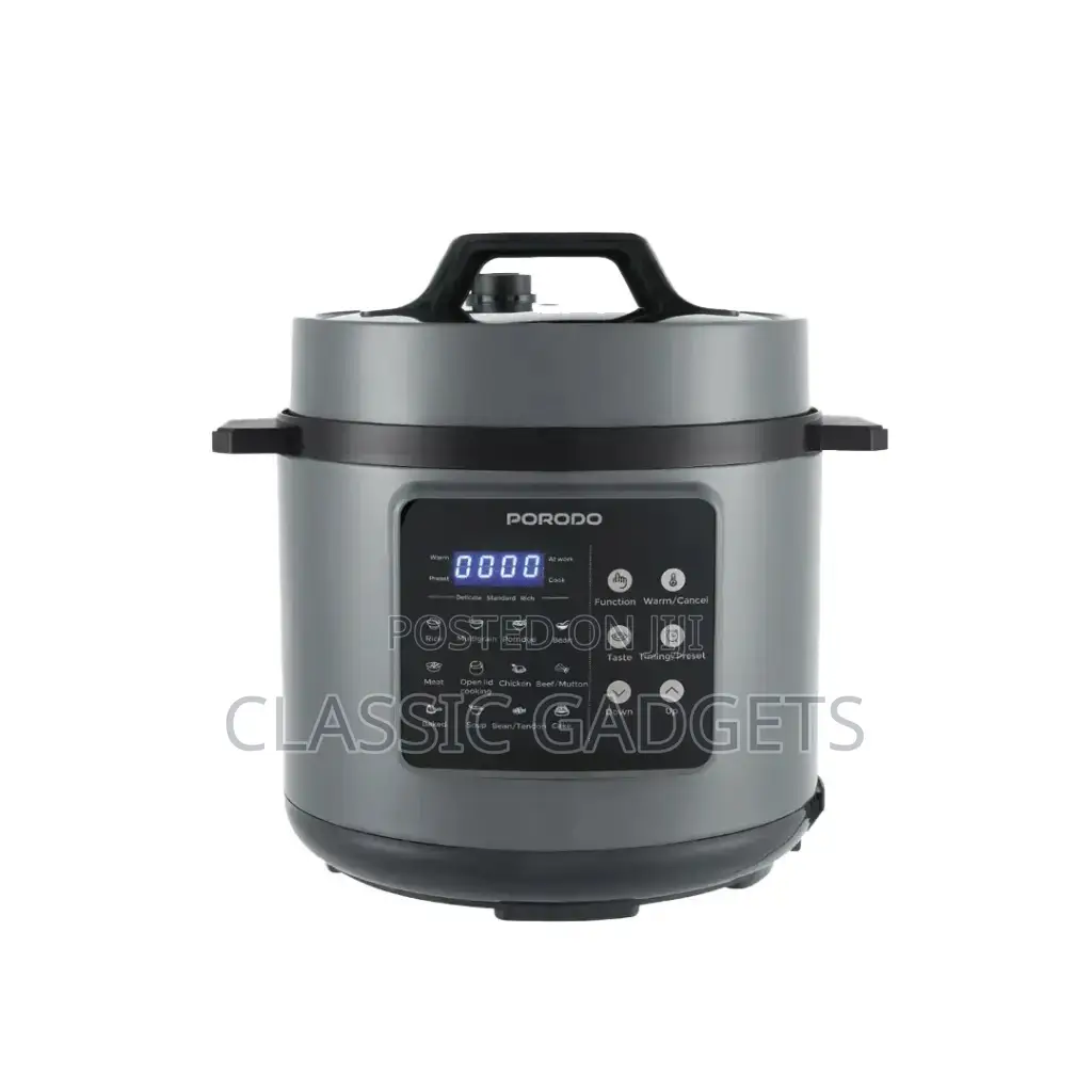 Porodo Lifestyle 1300w Multi-Cuisine 6l Pressure Cooker