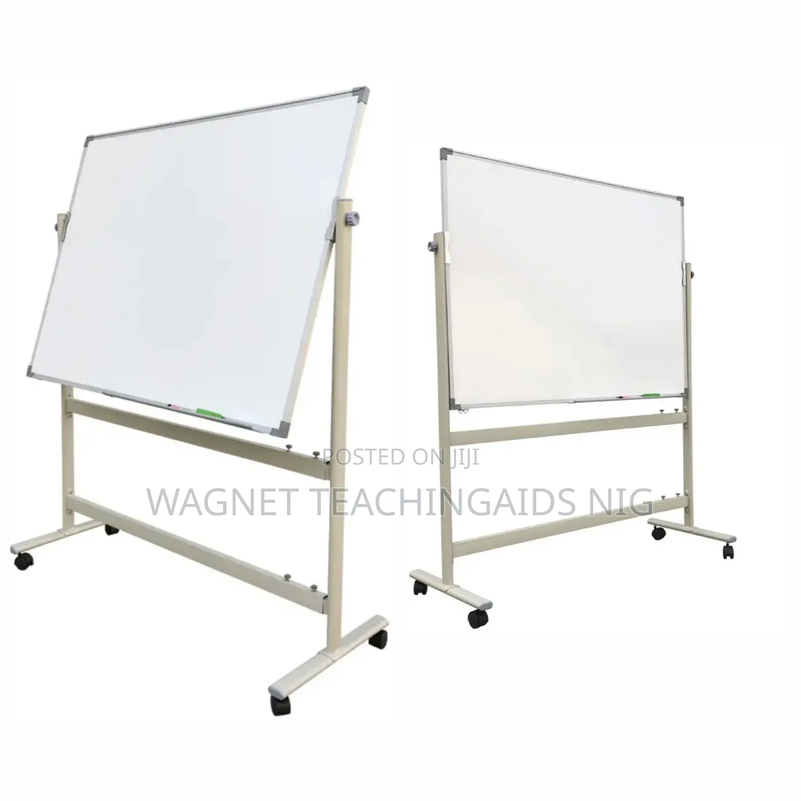 120x120cm Doble Sided White Magnetic Board