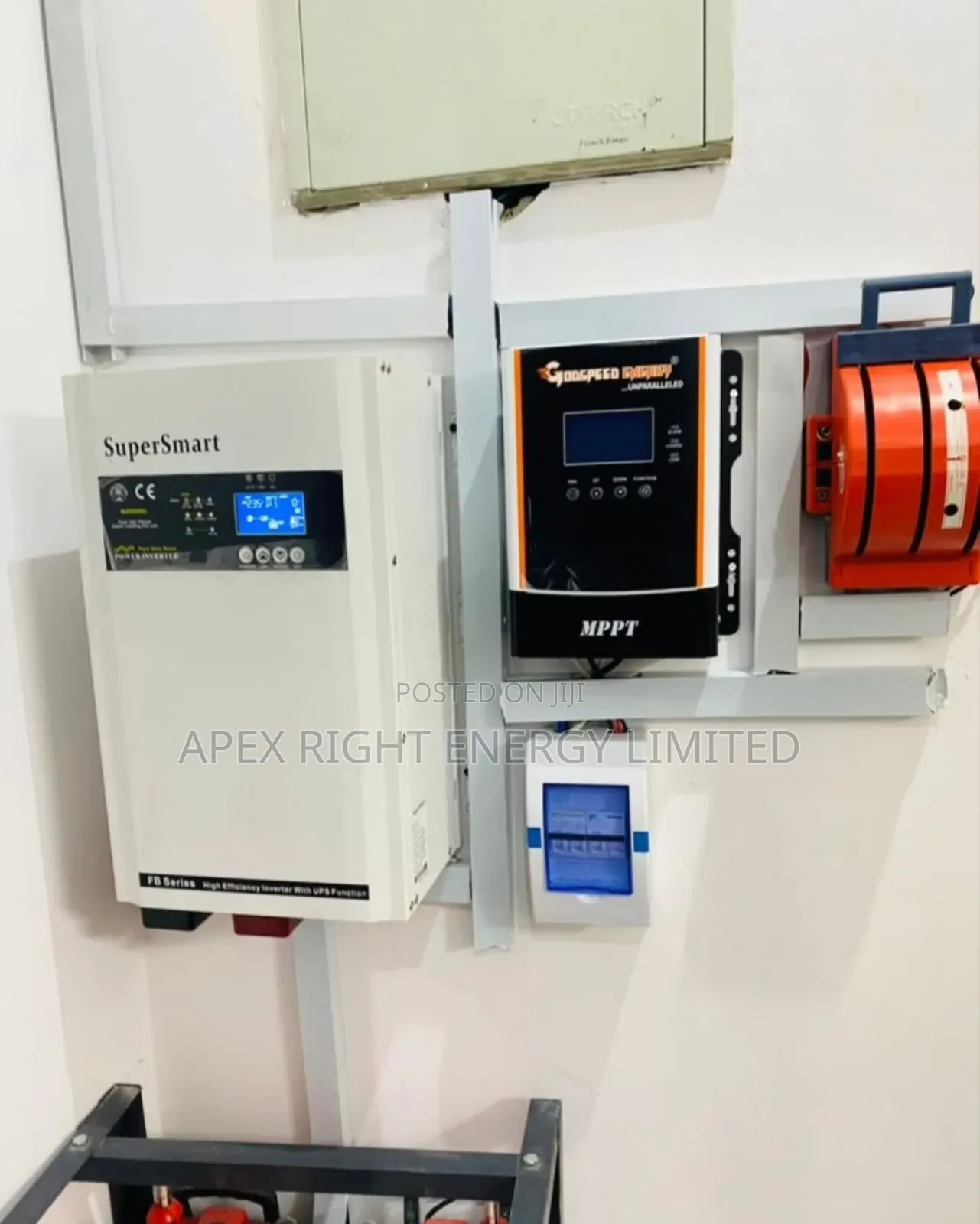 5kva Supersmart 48volts Setup/ 4pcs-4pcs-tubular Gray-power