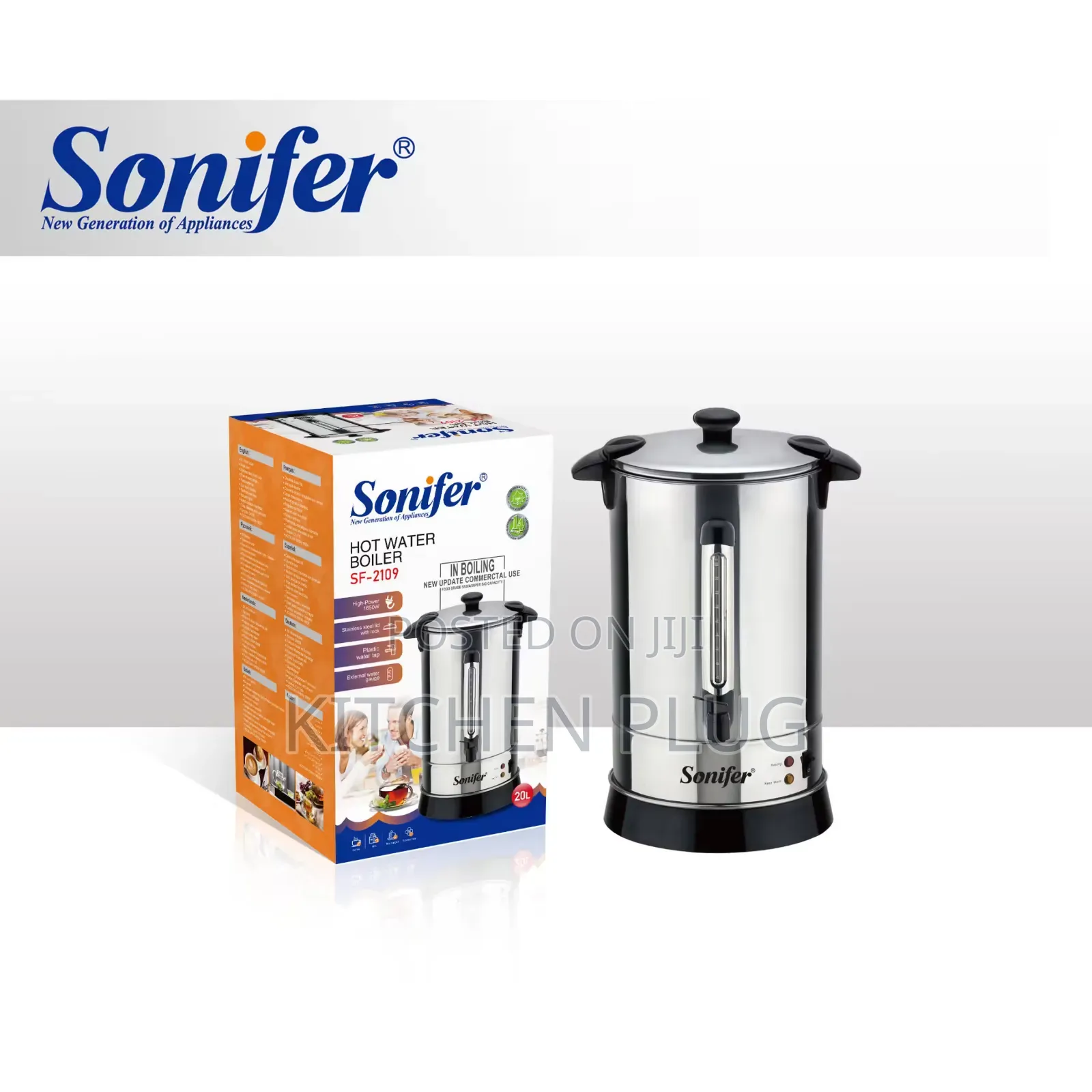 20 Liter Tank Stainless Steel Heating Hot Water Boiler
