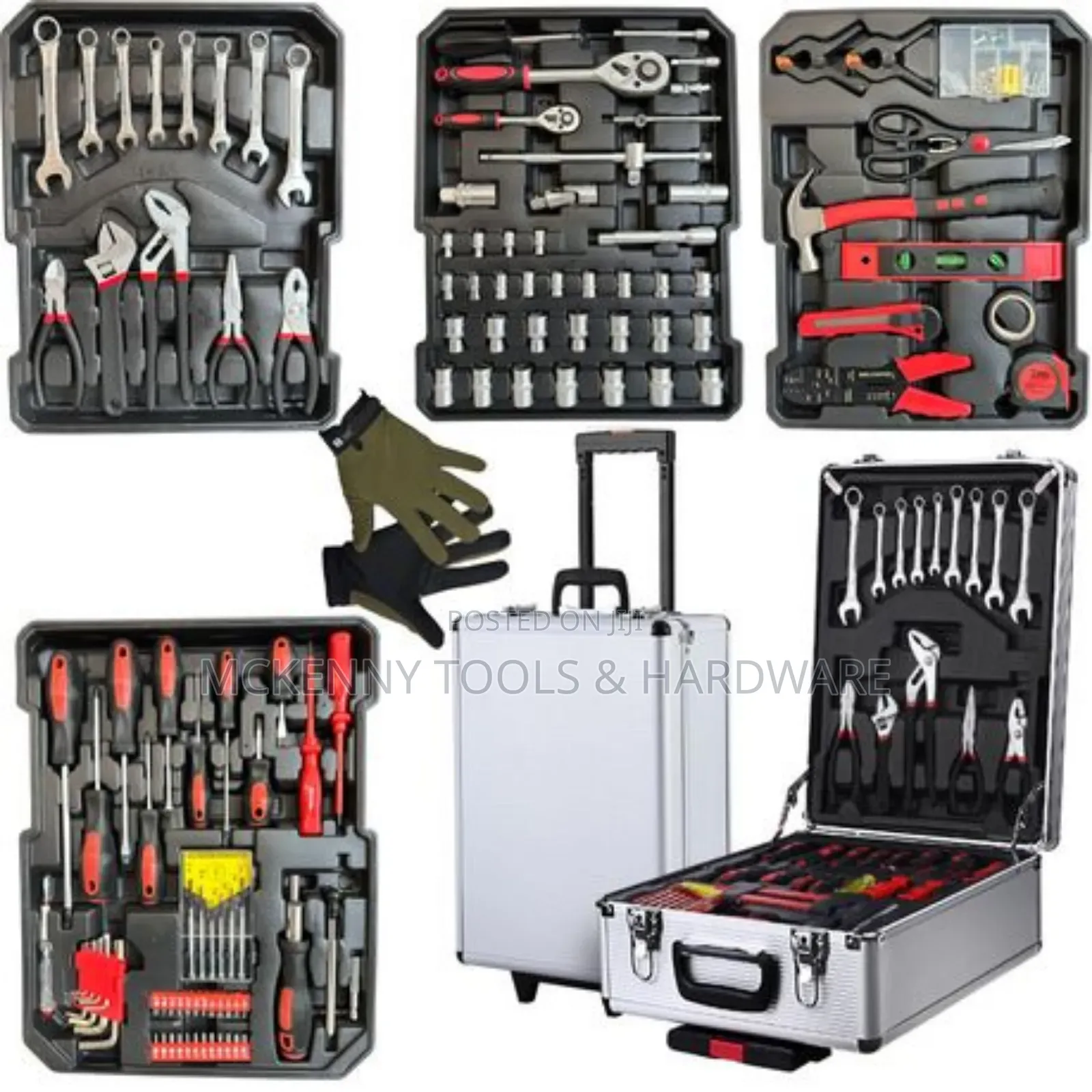 187 Piece a Must Have All in One Hand Diy Tool Kit on Wheels