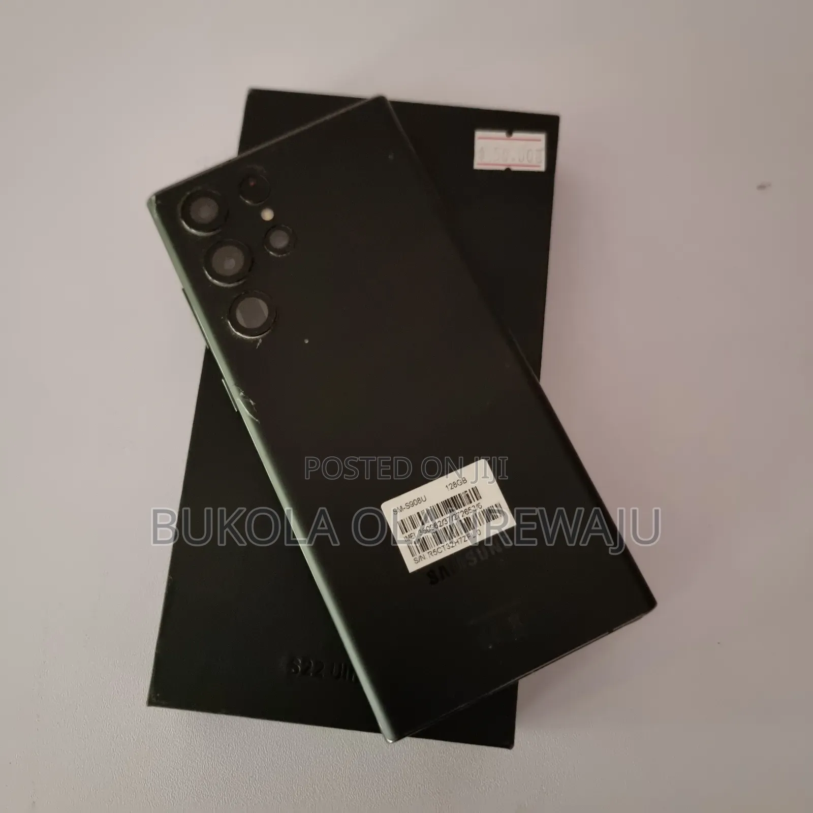 Samsung Galaxy S22 Ultra 128 GB Black