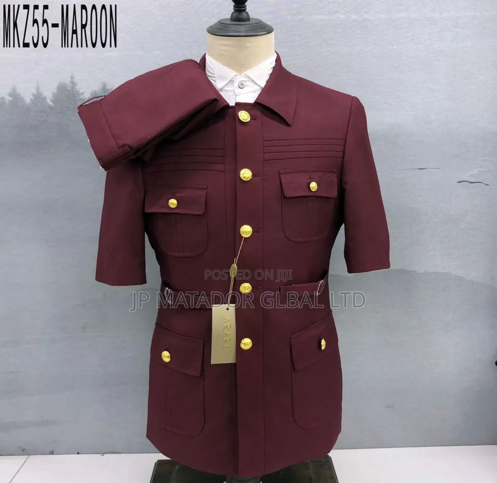 Arare ! High Quality Safari Men's Suits!
