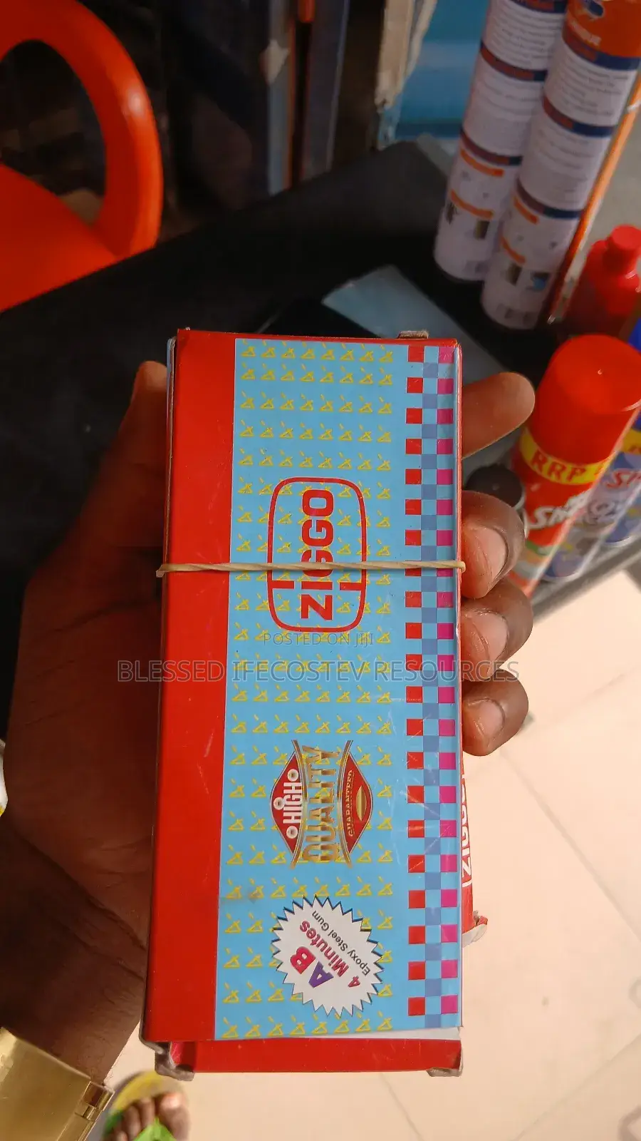 Ab 4 Minute Steel Gum