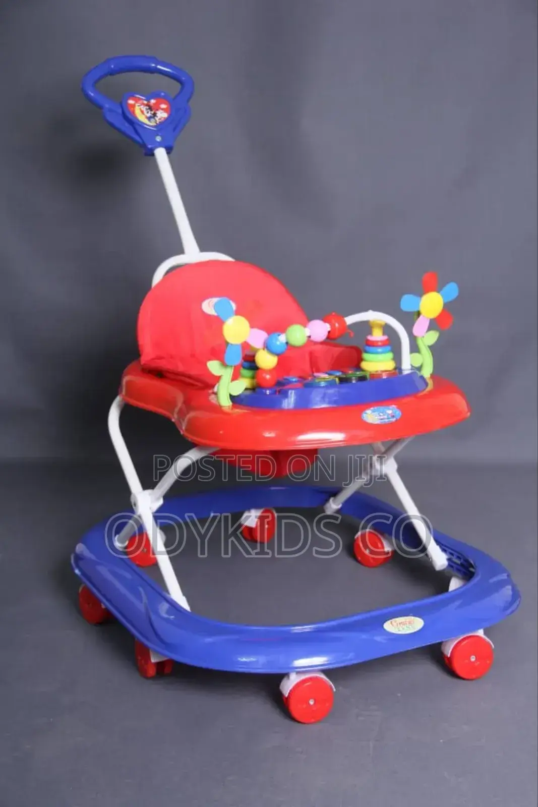 Musical Baby Walker With Push Bar