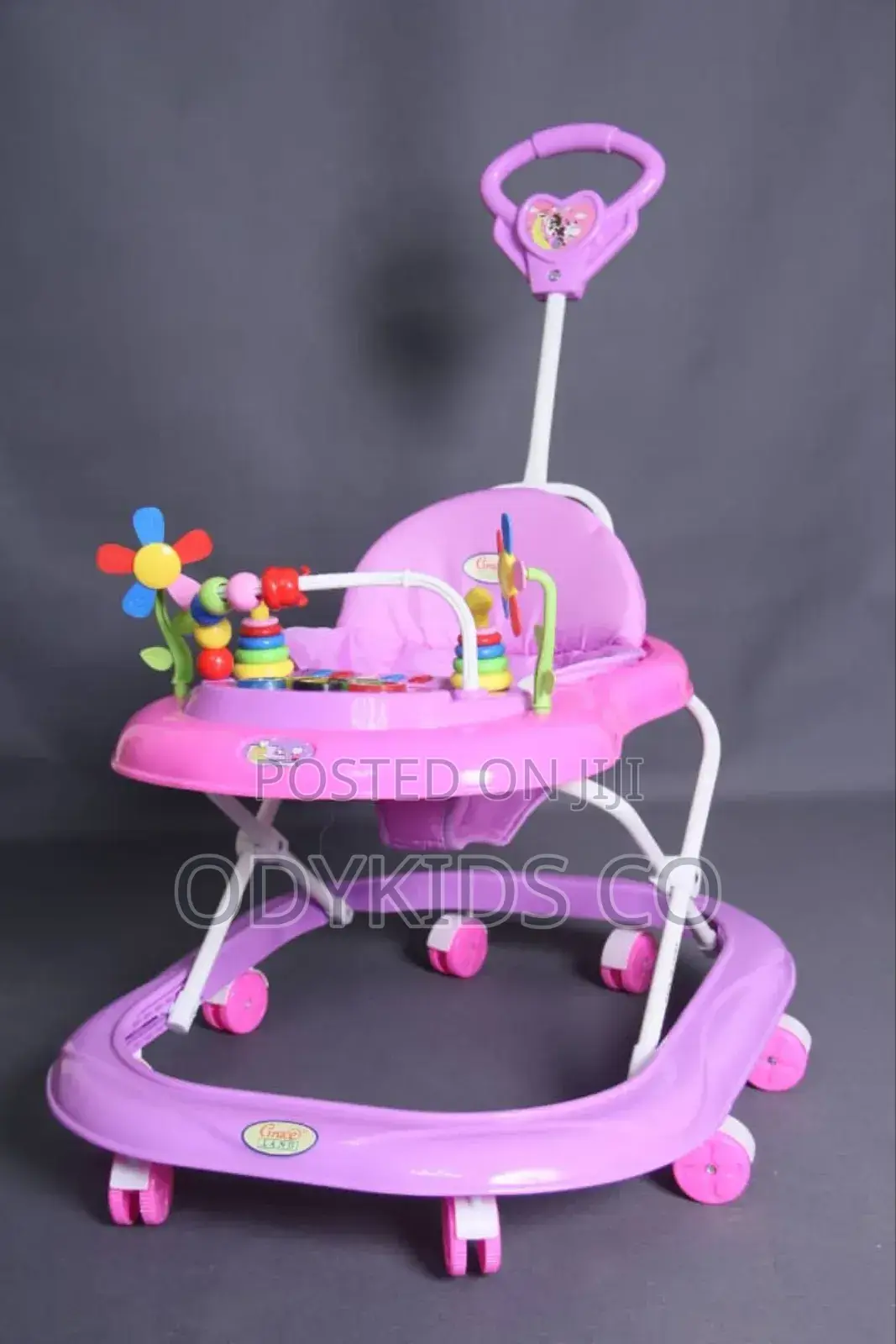 Musical Baby Walker With Push Bar