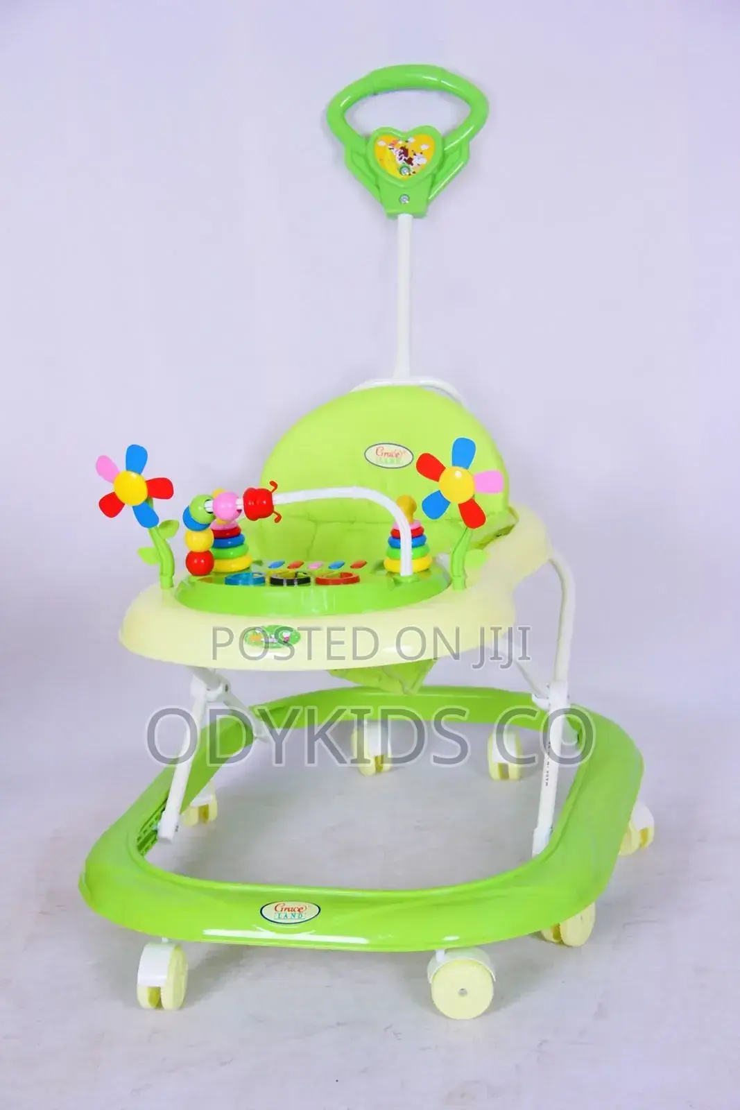 Musical Baby Walker With Push Bar