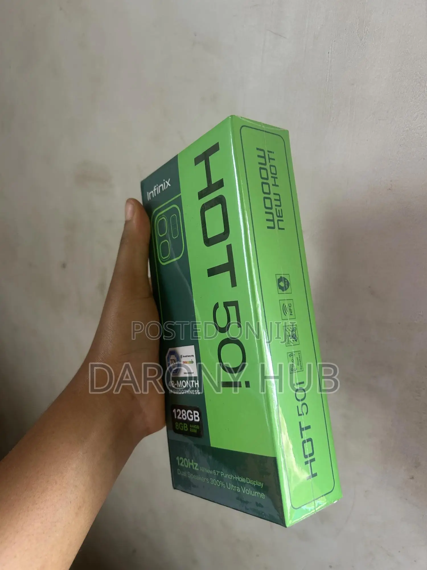New Infinix Hot 50i 128 GB Purple