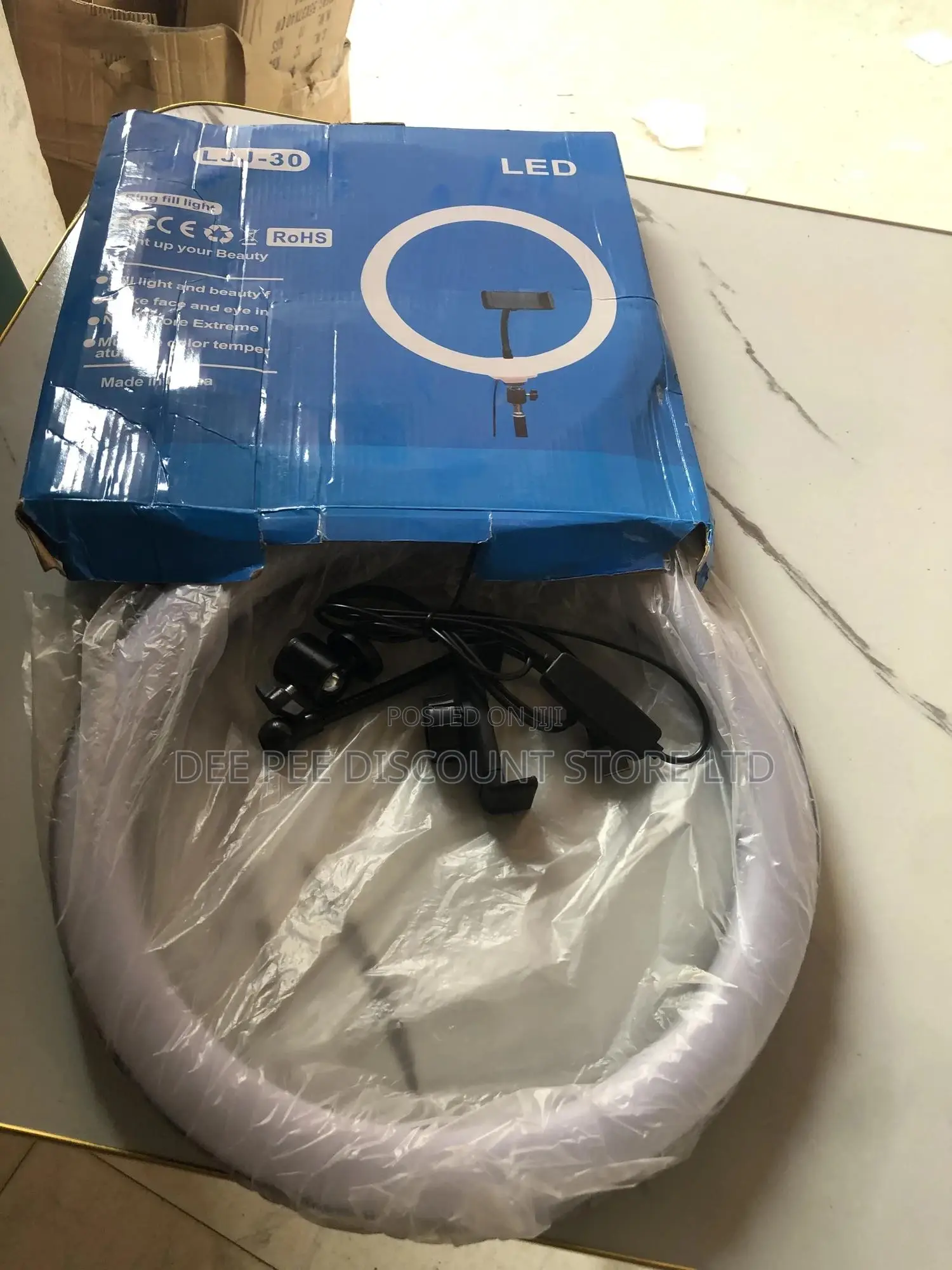 Ring Light With Tripod Stand 12 Inches