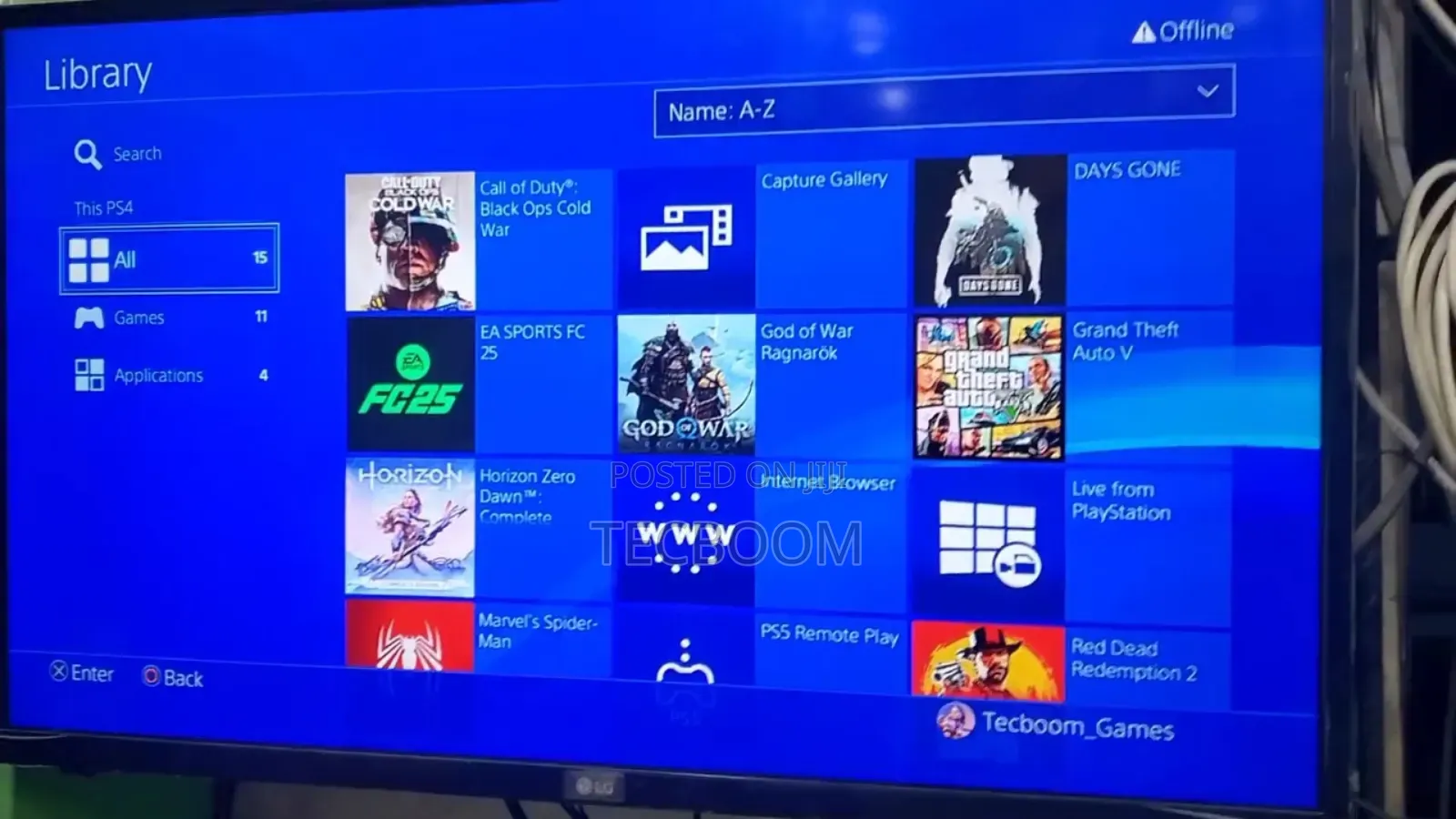 Game Installation on Ps4 V13.0 and Ps5