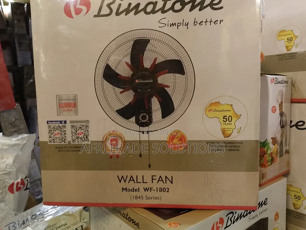 Power Speed 18" Binatone Industrial Wall Fan