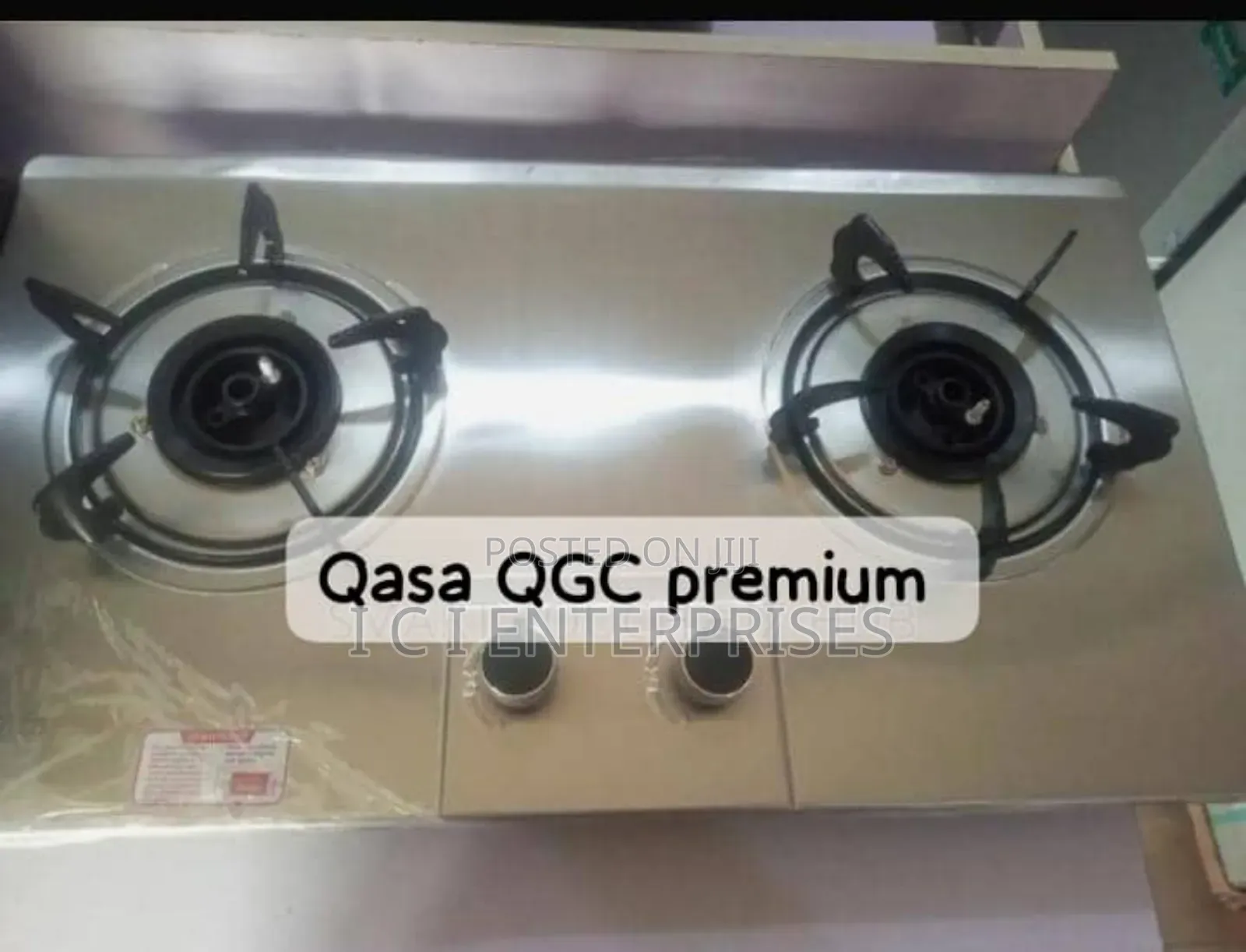 Qasa Table Top/Inbuilt 2burners Gas Cooker Qgc2b Premium Auto Ignition