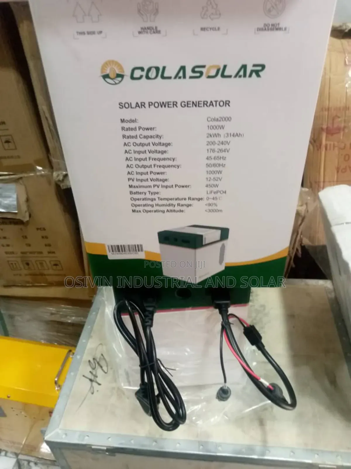 Colasolar Lithium 2kwh Solar Generator